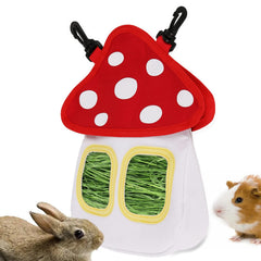 TANOMA distributeur foin lapin suspendu dans la cage – pratique et propre.