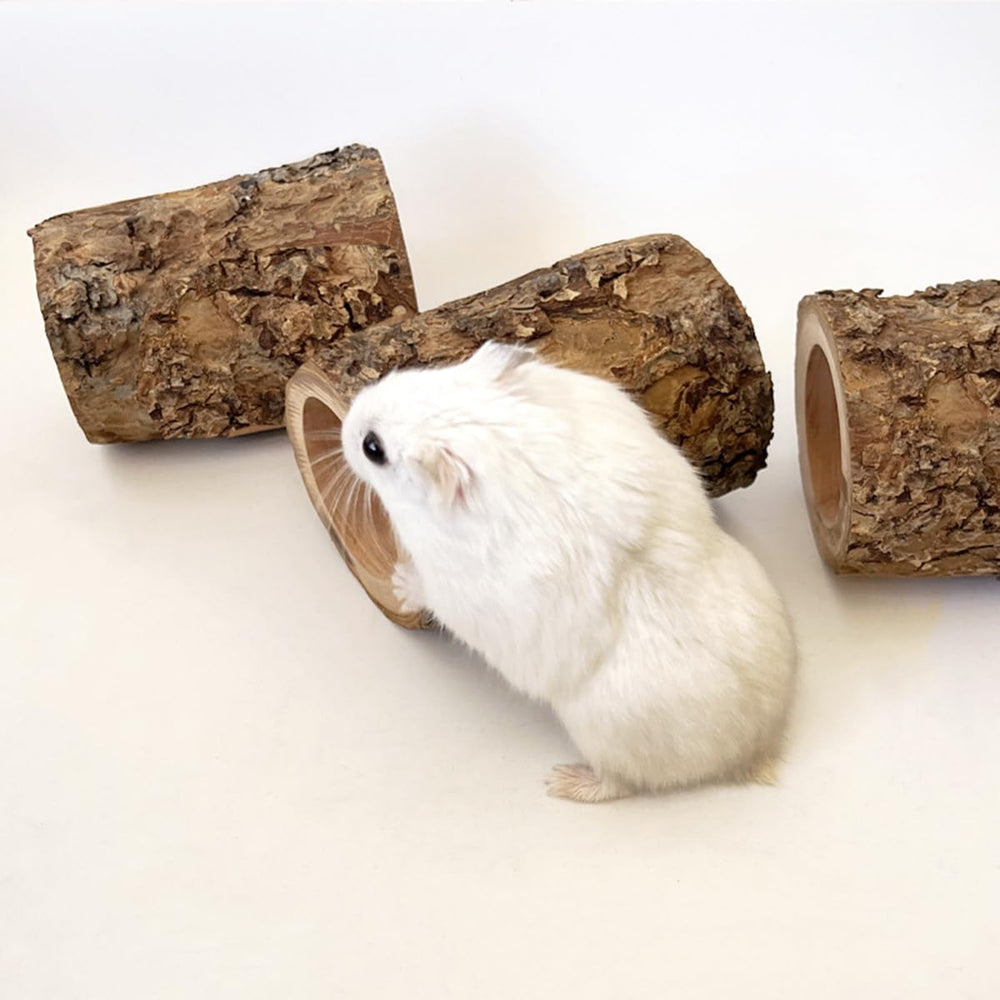 Tanoma enrichissement hamster bois pomme : combat l'ennui et encourage le jeu sûr.