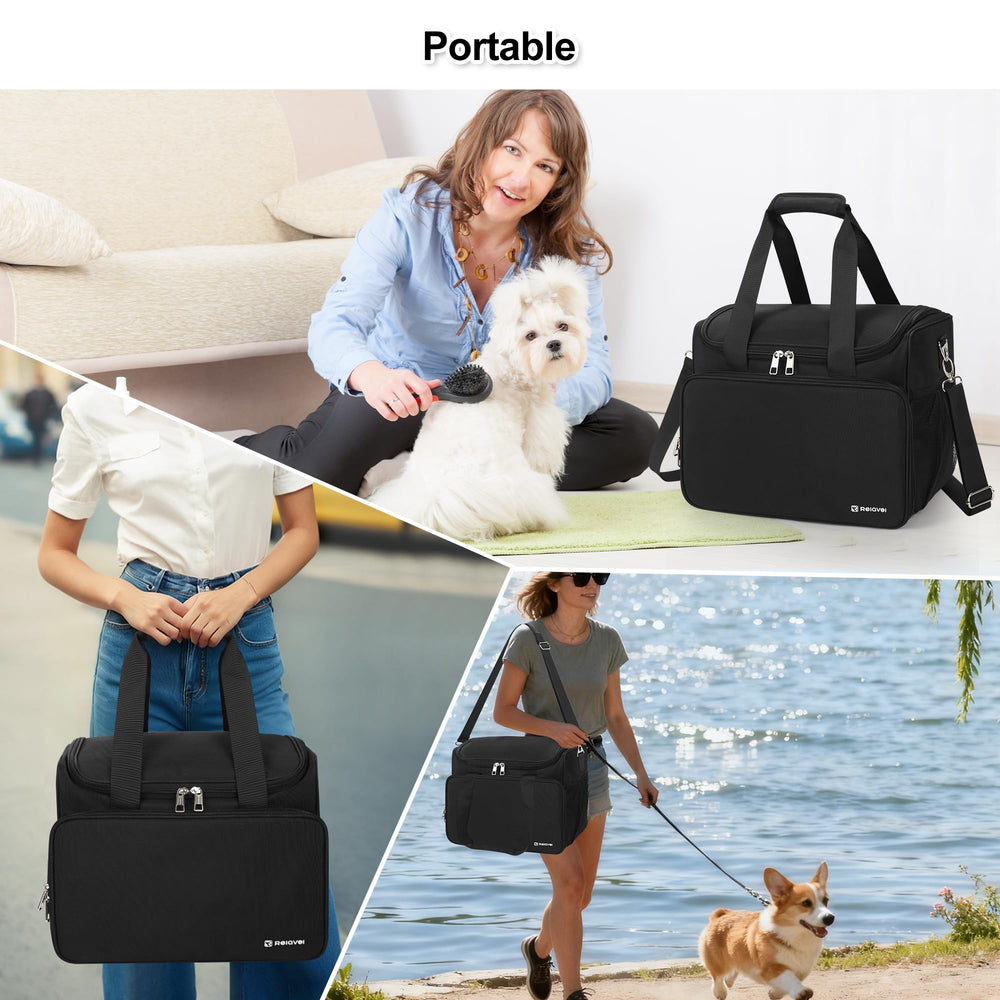 Tanto sac toilettage, diviseur amovible pour une organisation modulable.