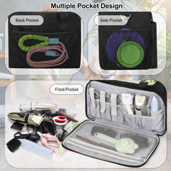 Tanto sac toilettage, panneau maillé arrière pour ventilation et accessibilité.