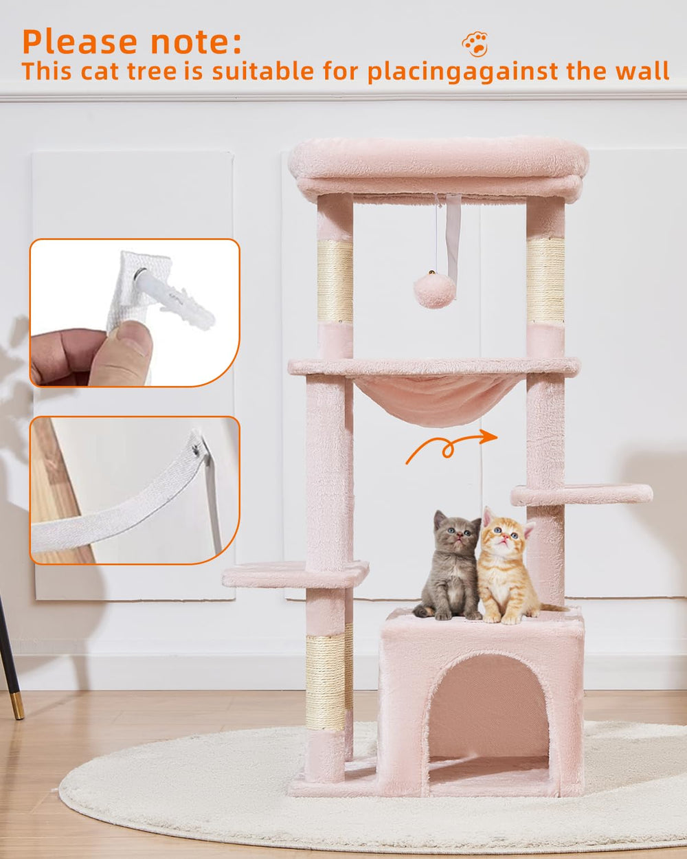 Taqoimiao conception adaptée chaton, encourage l’amusement et l’apprentissage.