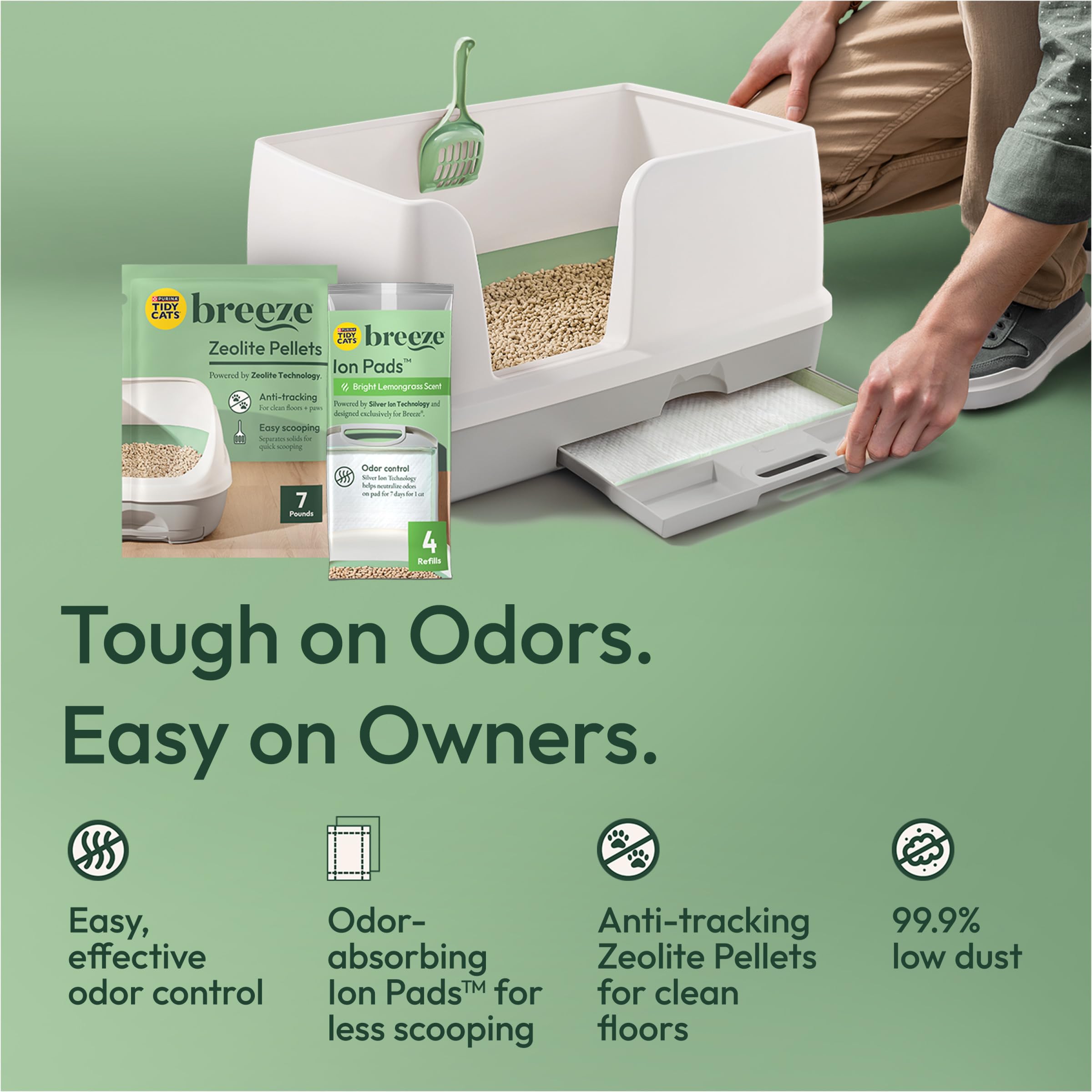 Tampons Ion anti-odeur, action durable jusqu'a 7 jours