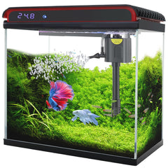 Tararium aquarium 75 L avec verre ultra-transparent pour une observation nette.