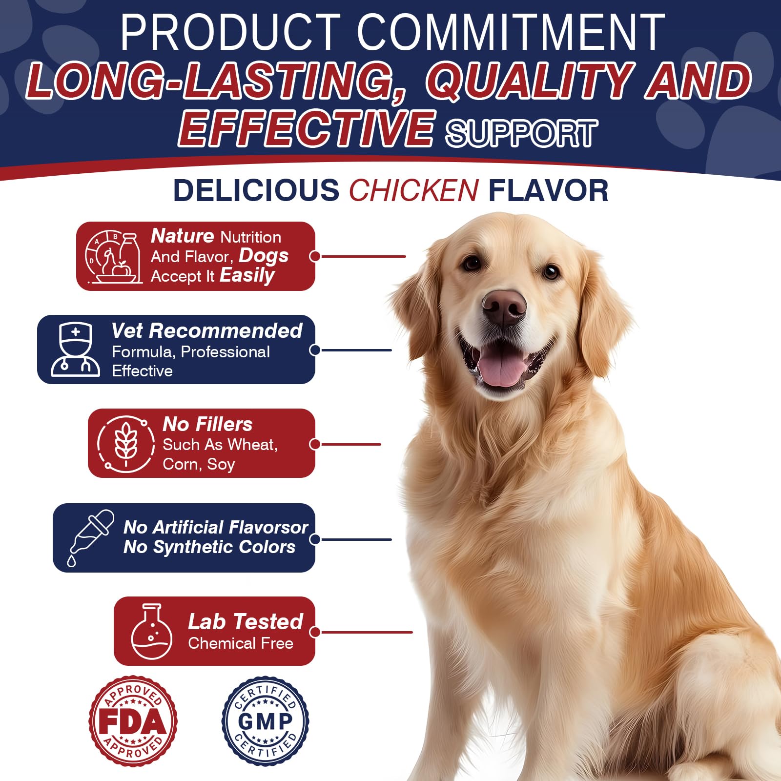 Taraxa bouchées allergie chien sans additifs artificiels, formulation naturelle.