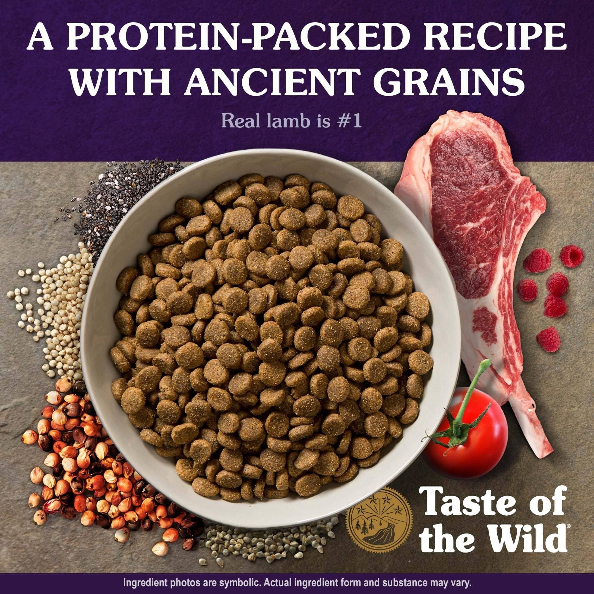 Taste of the Wild Ancient Mountain super-aliments et oméga pour peau et pelage