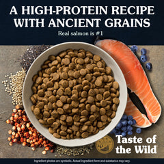 Taste of the Wild Ancient Stream grains anciens, source d'énergie.