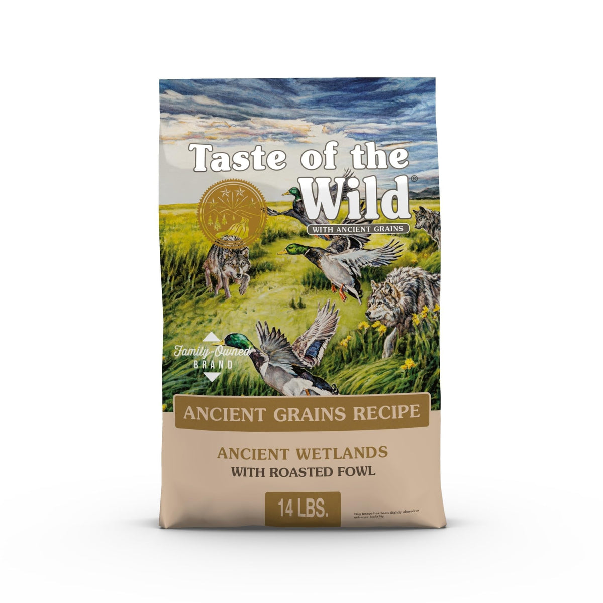 Taste of the Wild Ancient Wetlands sac croquettes pour chiens actifs au goût riche