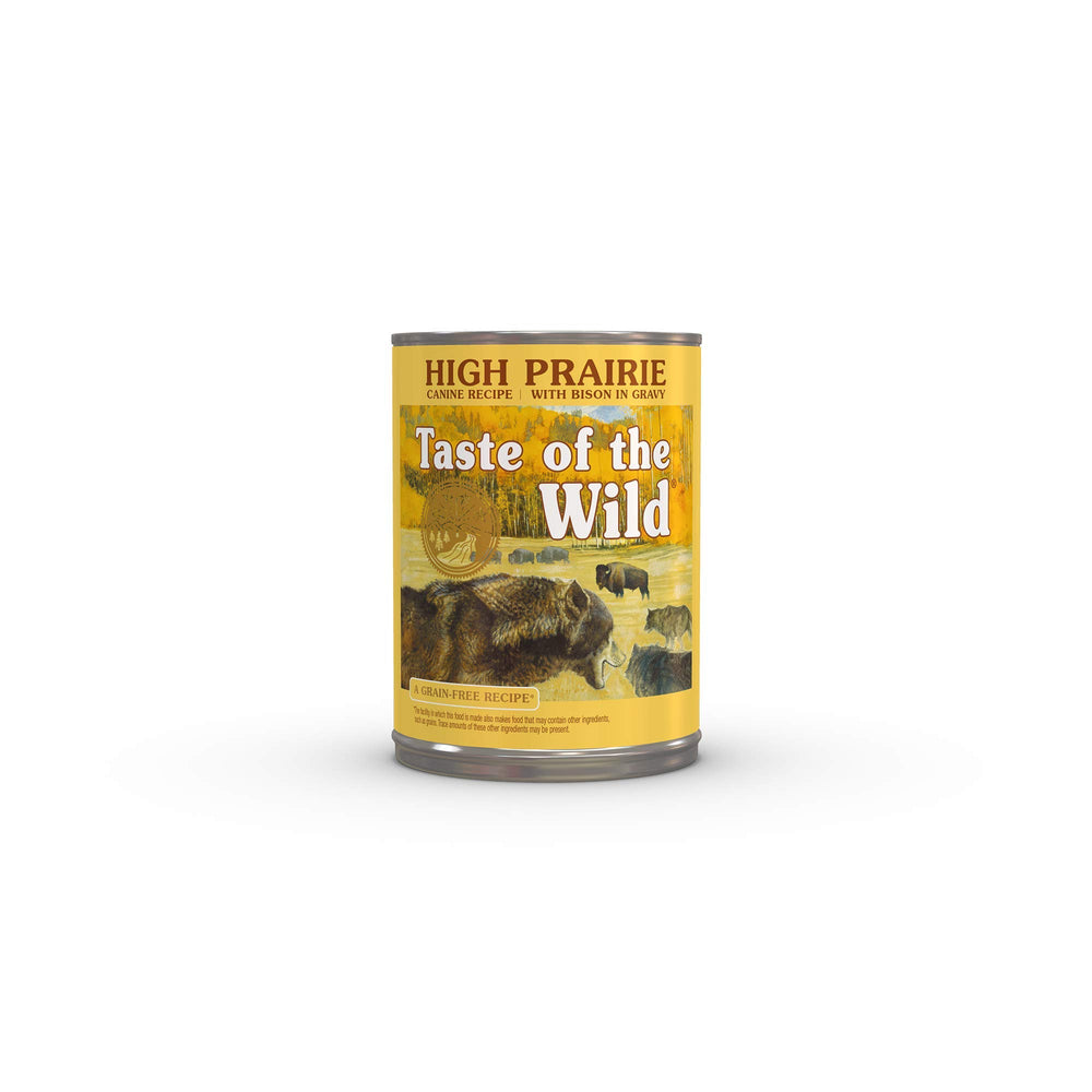 Taste of the Wild High Prairie bison-en-sauce-conserve-chien : repas pratique et riche en protéines