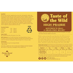 Taste of the Wild High Prairie-ingredients-fruits-legumes : apport en vitamines et minéraux