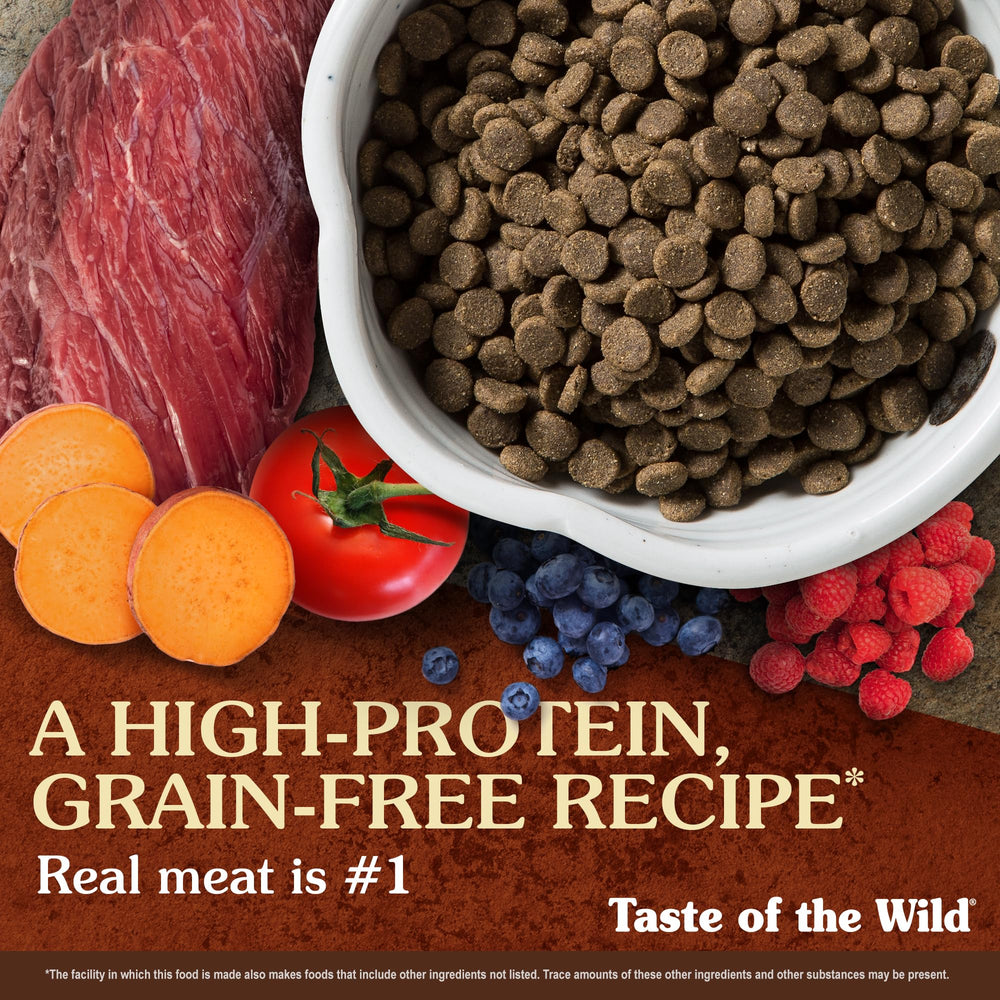 Oméga pour peau saine et pelage brillant chez le chien Taste of the Wild