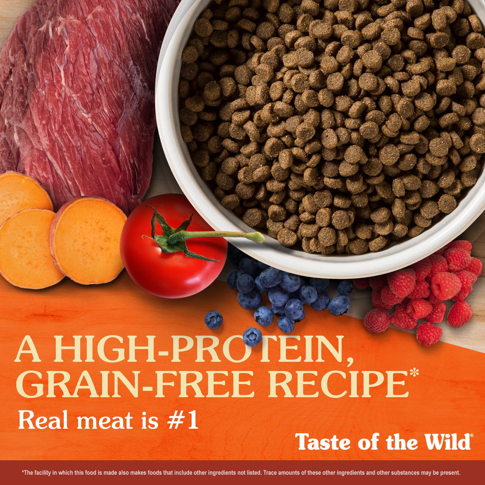 Taste of the Wild probiotiques à souche K9 pour digestion et immunité.