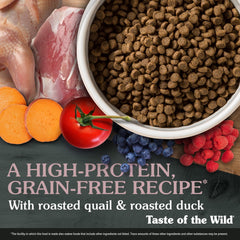 Taste of the Wild Lowland Creek – fruits et superaliments pour immunité et vitalité.