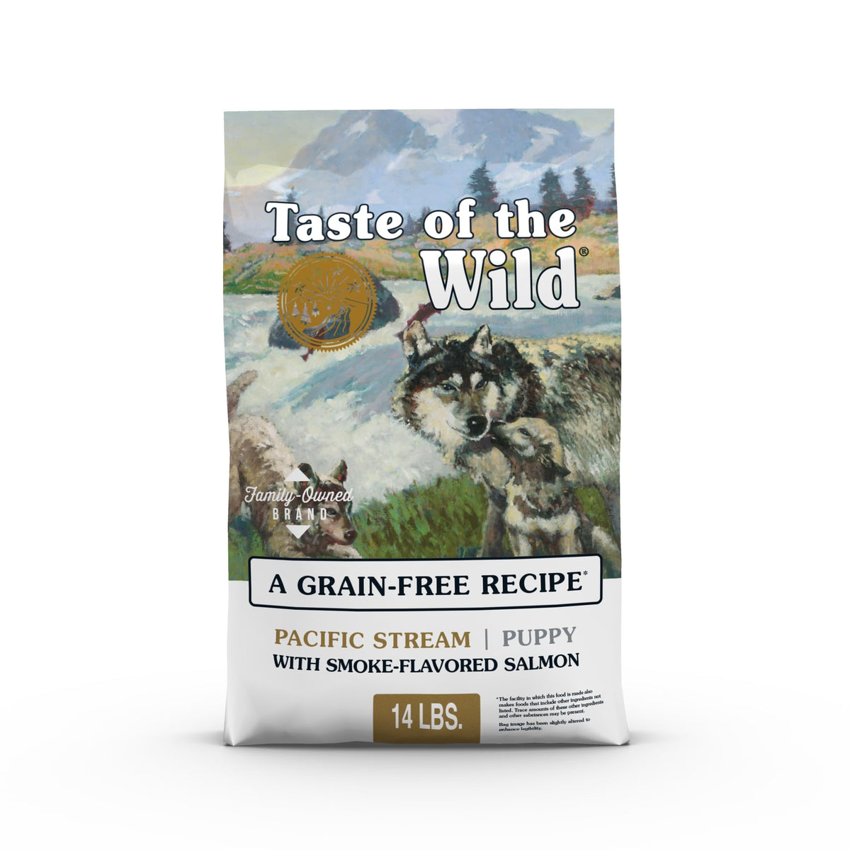 Taste of the Wild Pacific Stream chiot — bol de croquettes énergisantes et appétissantes