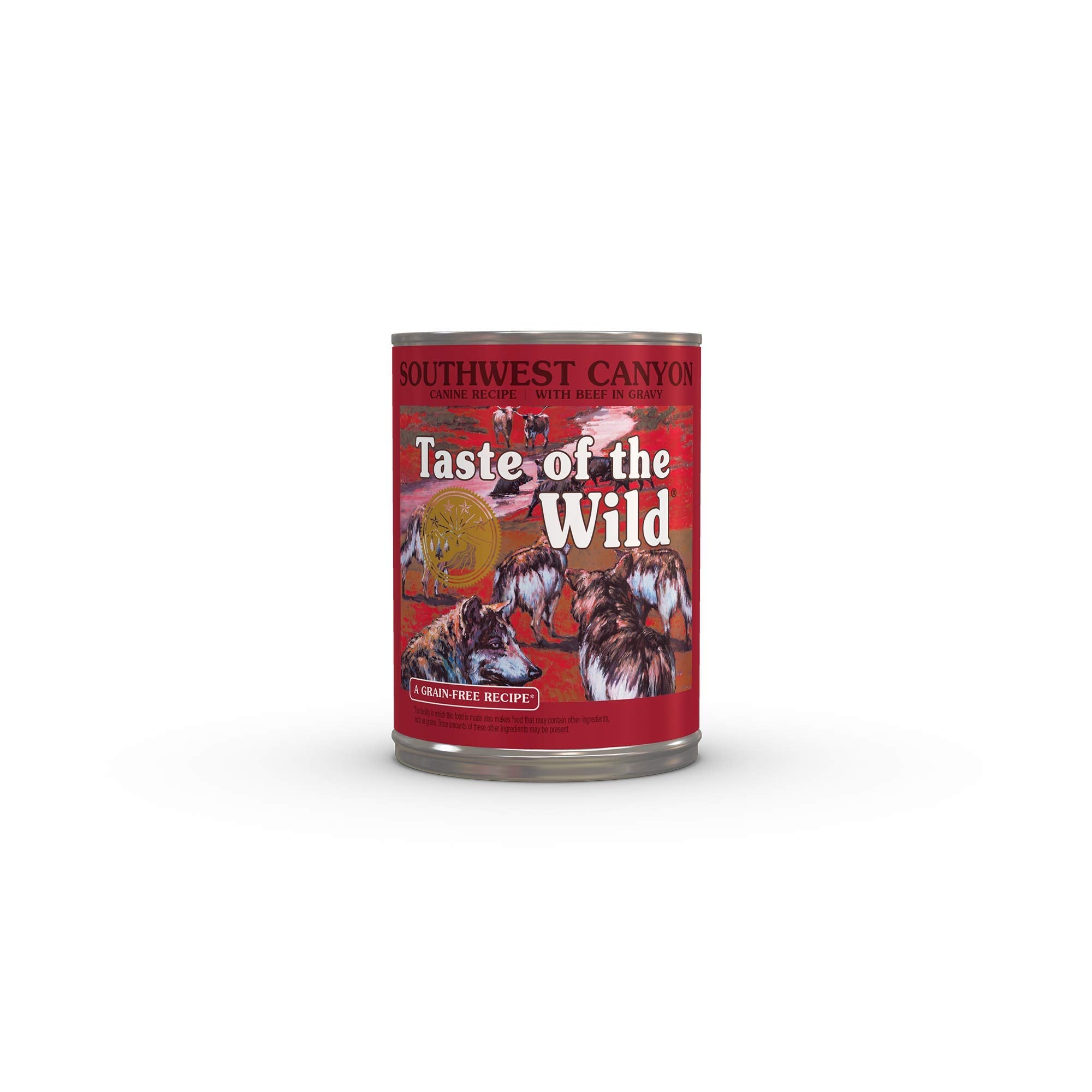 Taste of the Wild Southwest Canyon boeuf en sauce, repas canin pratique et appétissant
