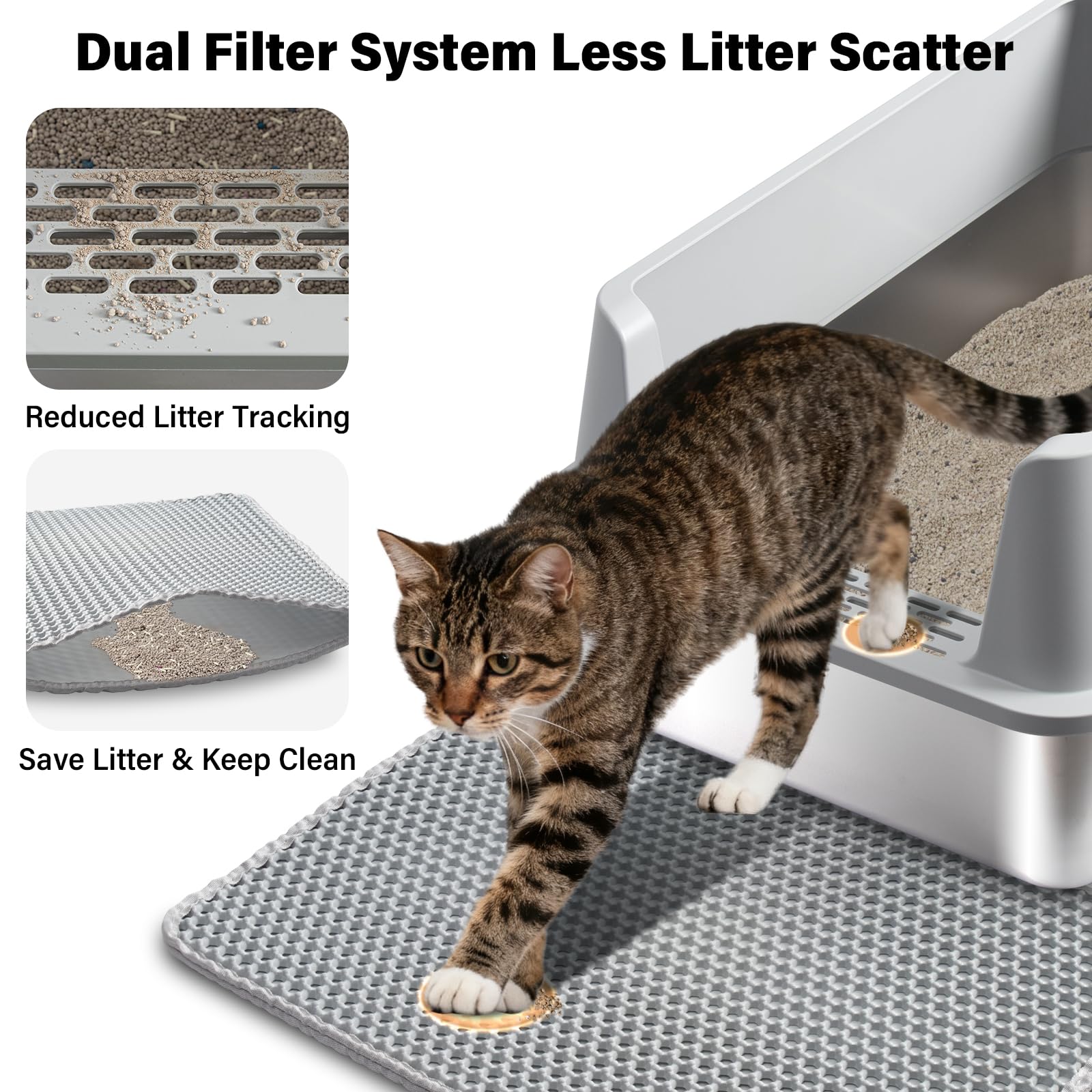 Bac Tataanty inox anti-fuite et durable pour usage quotidien.
