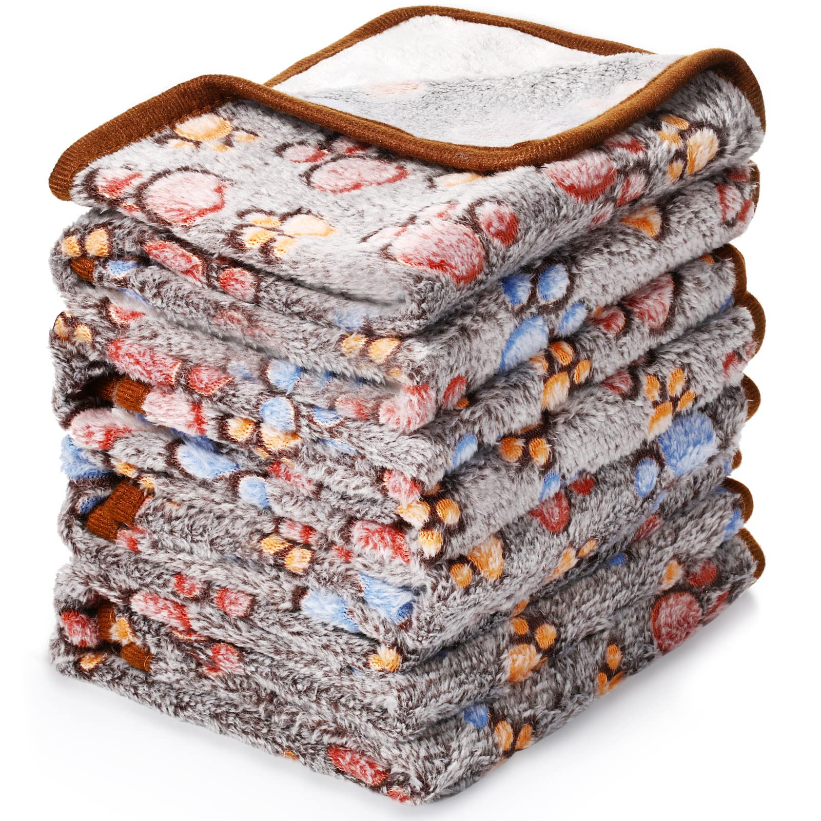 Couverture Tatuo ensemble quatre, empreintes-pattes, confort quotidien pour animal.