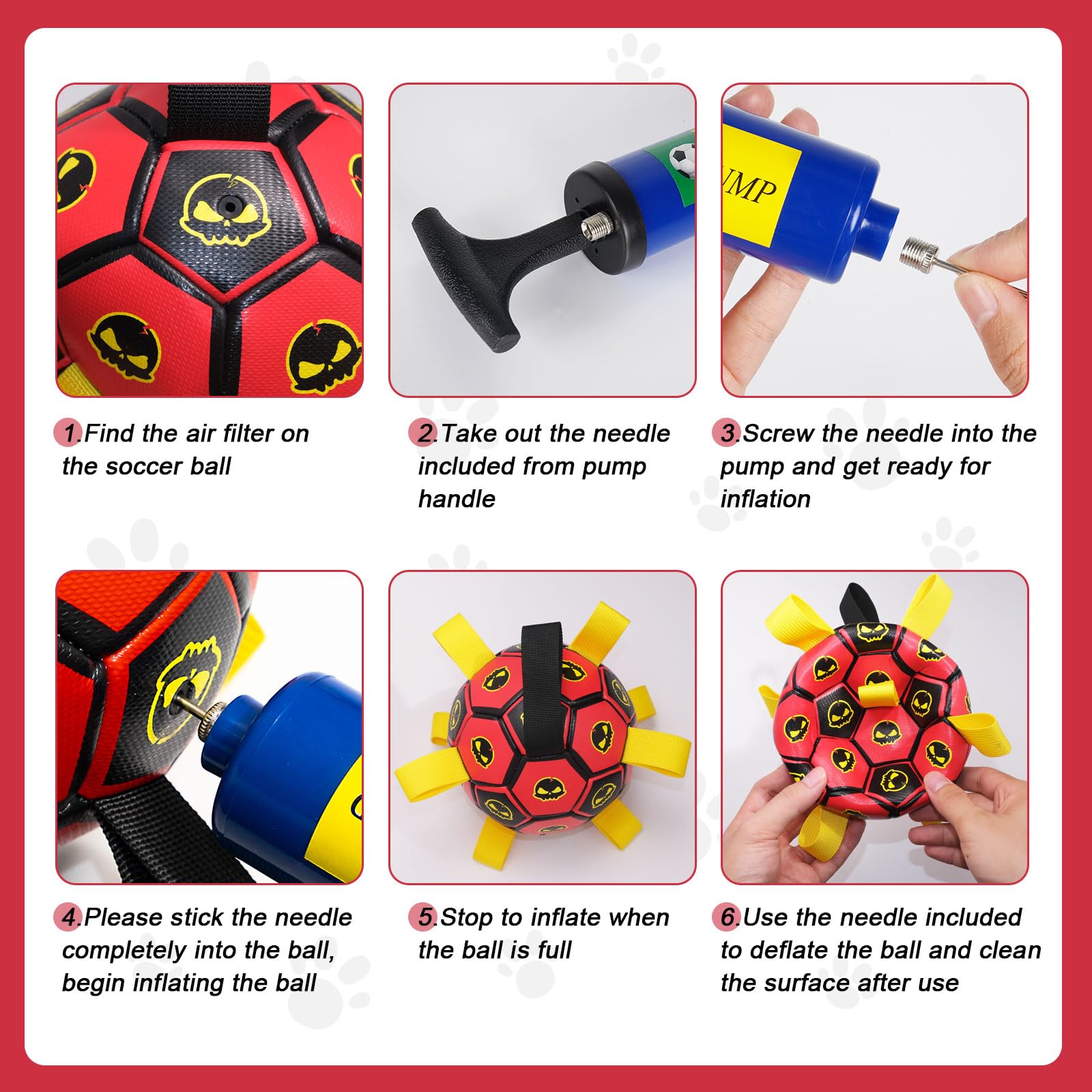 Ballon TBC PET utilisable en interieur et exterieur, jeu polyvalent.