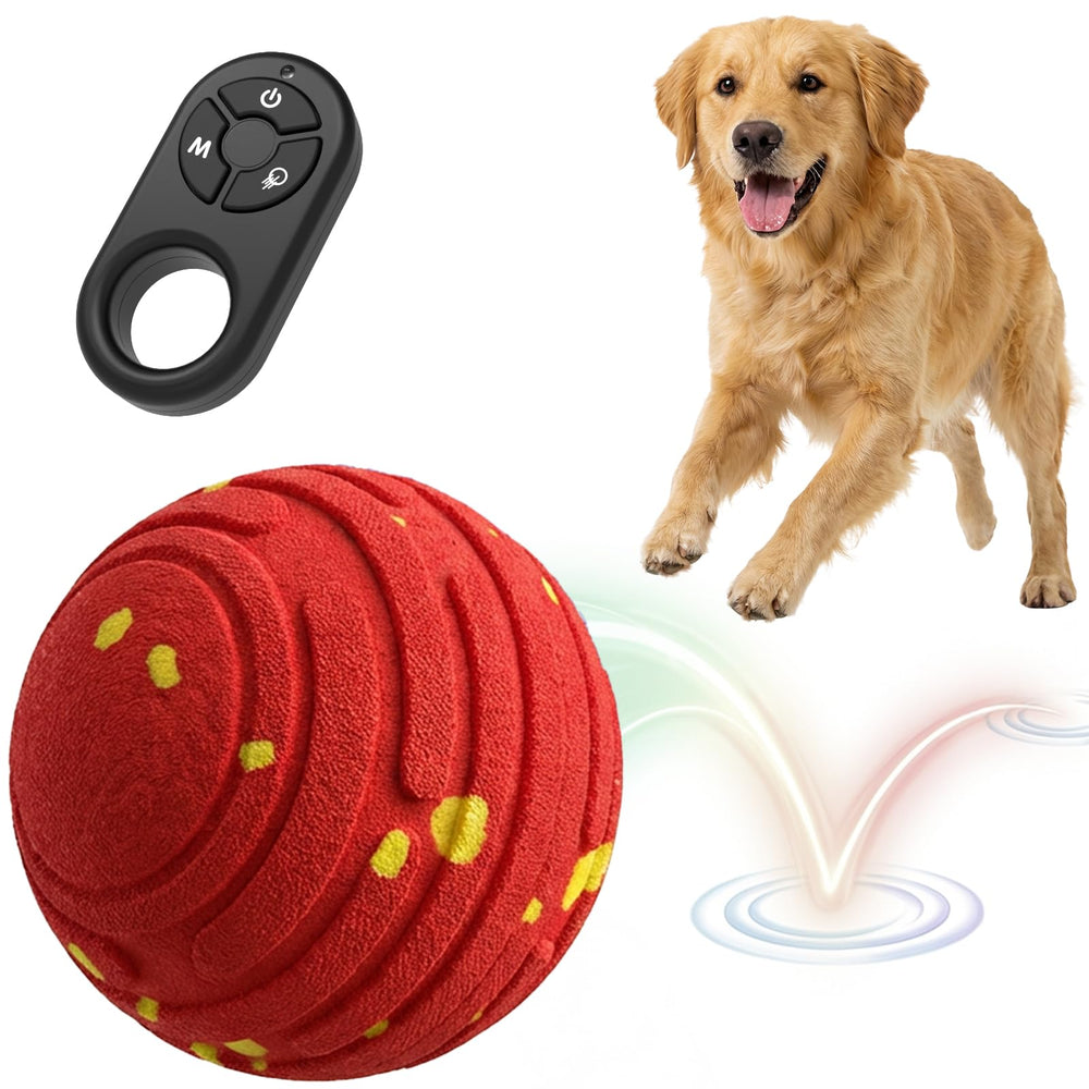 Boule interactive TBC PET avec télécommande pour chien.