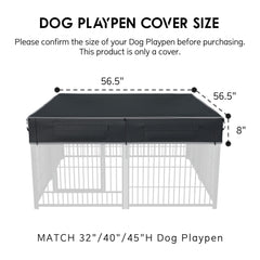 TBNO couverture chenil 40h avec ombrage, protection UV