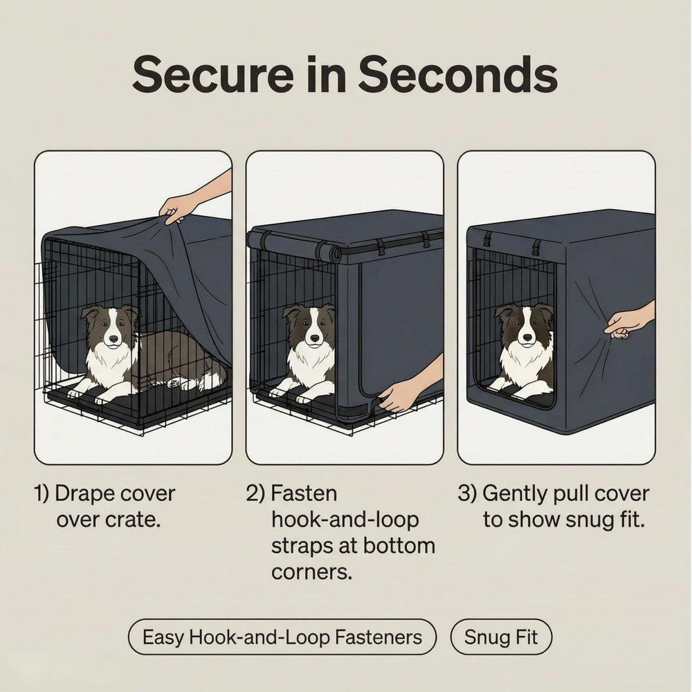 TBNO couvre-cage chien, entretien simple et nettoyage rapide.