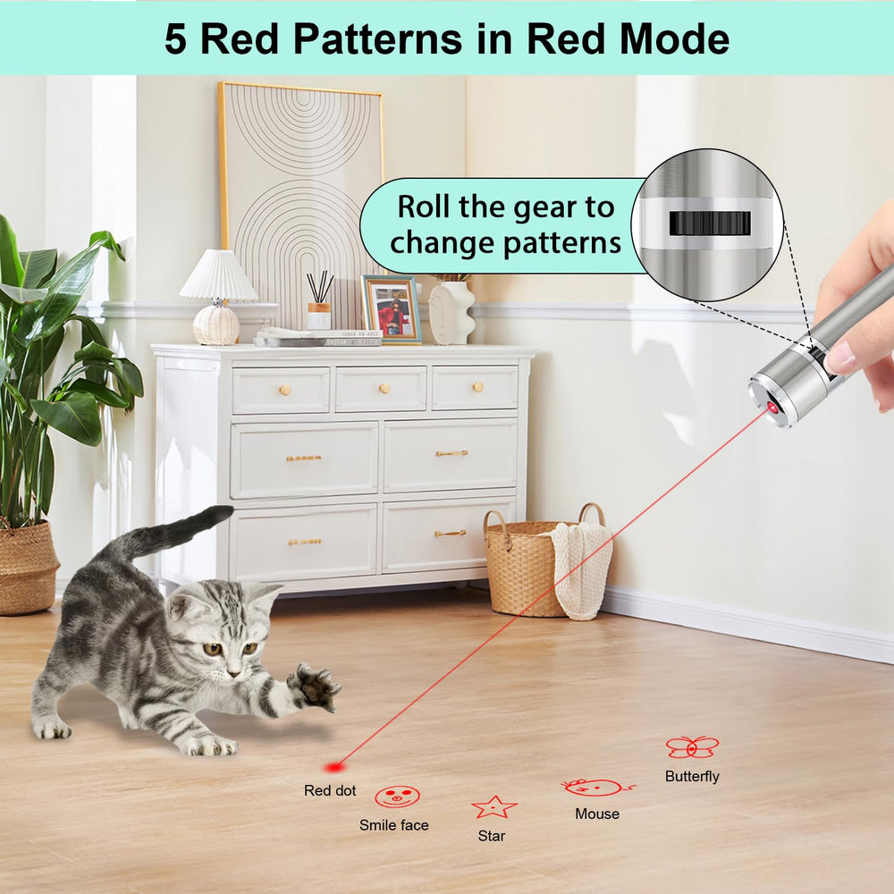 TBTeek jouet chat clip metallique portable, design robuste et pratique