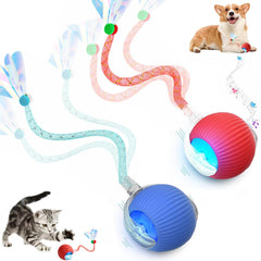 Tchernt Speed 2.0 balle chat interactive, stimule l'instinct de chasse des chats d’intérieur.