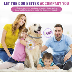 Tcllka collier-relief comportement chien – gros plan sur la fermeture, usage quotidien possible