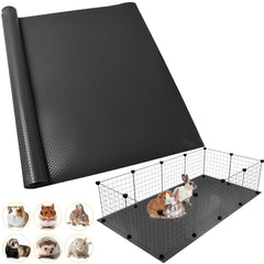 TCYPUHL tapis imperméable pour cage de cochon d’Inde, protection contre les déversements.