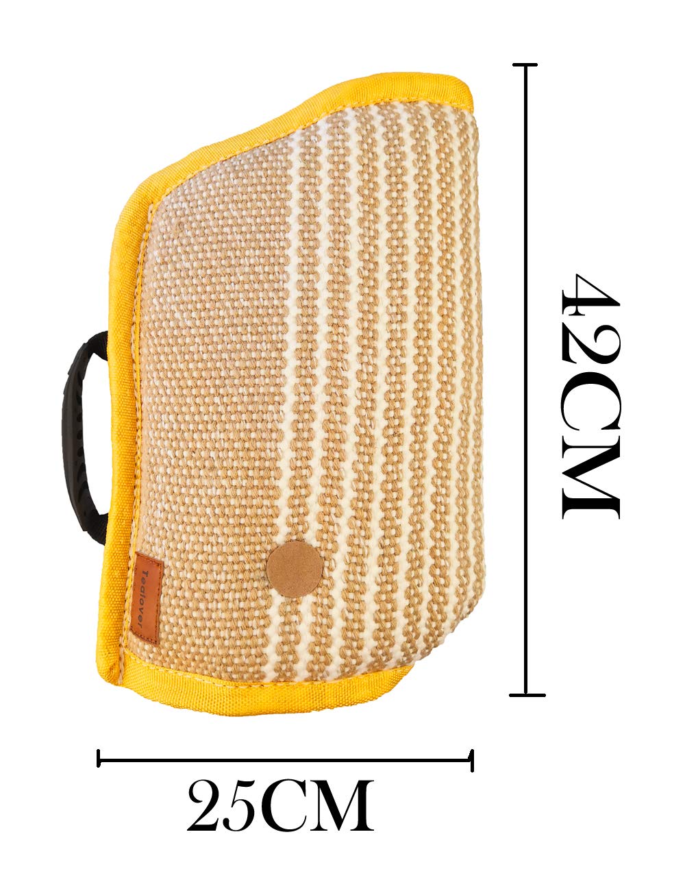 Tealover taille 42 cm manchette morsure – adaptée à l’entraînement et au jeu contrôlé.