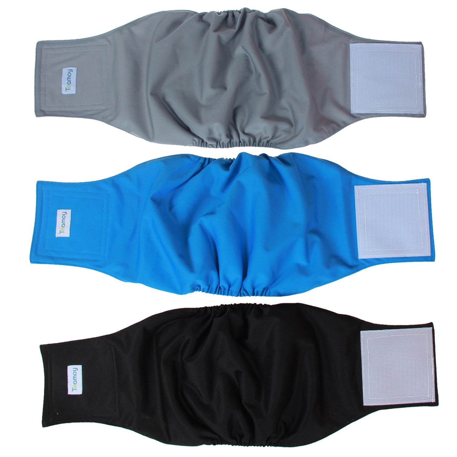 Teamoy bandes ventrales pour chien mâle L1 – ajustement sûr et confortable.