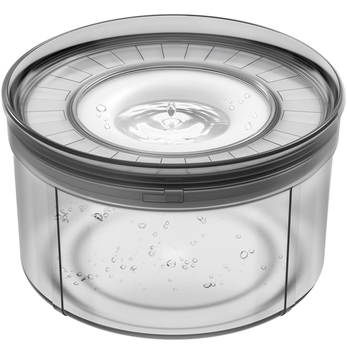 Techphardo bol eau chien 1gallon anti-eclaboussures pour sols propres.