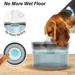 Techphardo bol eau chien flotteur transparent permet de suivre le niveau d eau