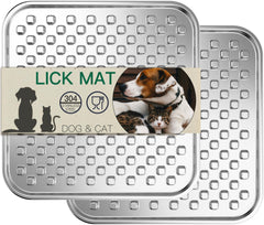 Techphardo Tapis Léchage Inox Double Paroi pour chien grand, efficacité et propreté.