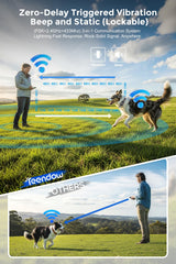 Teendow T800 Pro – télécommande intuitive pour ajuster la zone et les réglages.