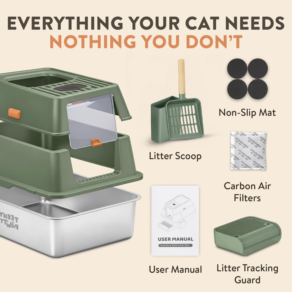 Pooper scooper inclus Teeny Pawty pour un nettoyage pratique