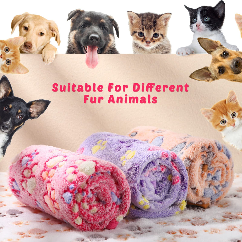 Tegeme couverture chien 30x41 cm, chaleur douce pour repos.