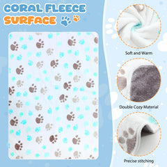 Tegeme couverture imprimé fleurs bleu protège canapé avec style.