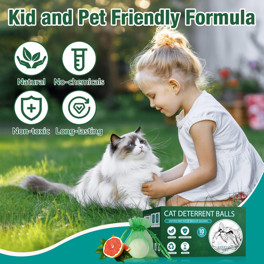 TELUNSU parfum agrumes naturel aide à dissuader les chats.