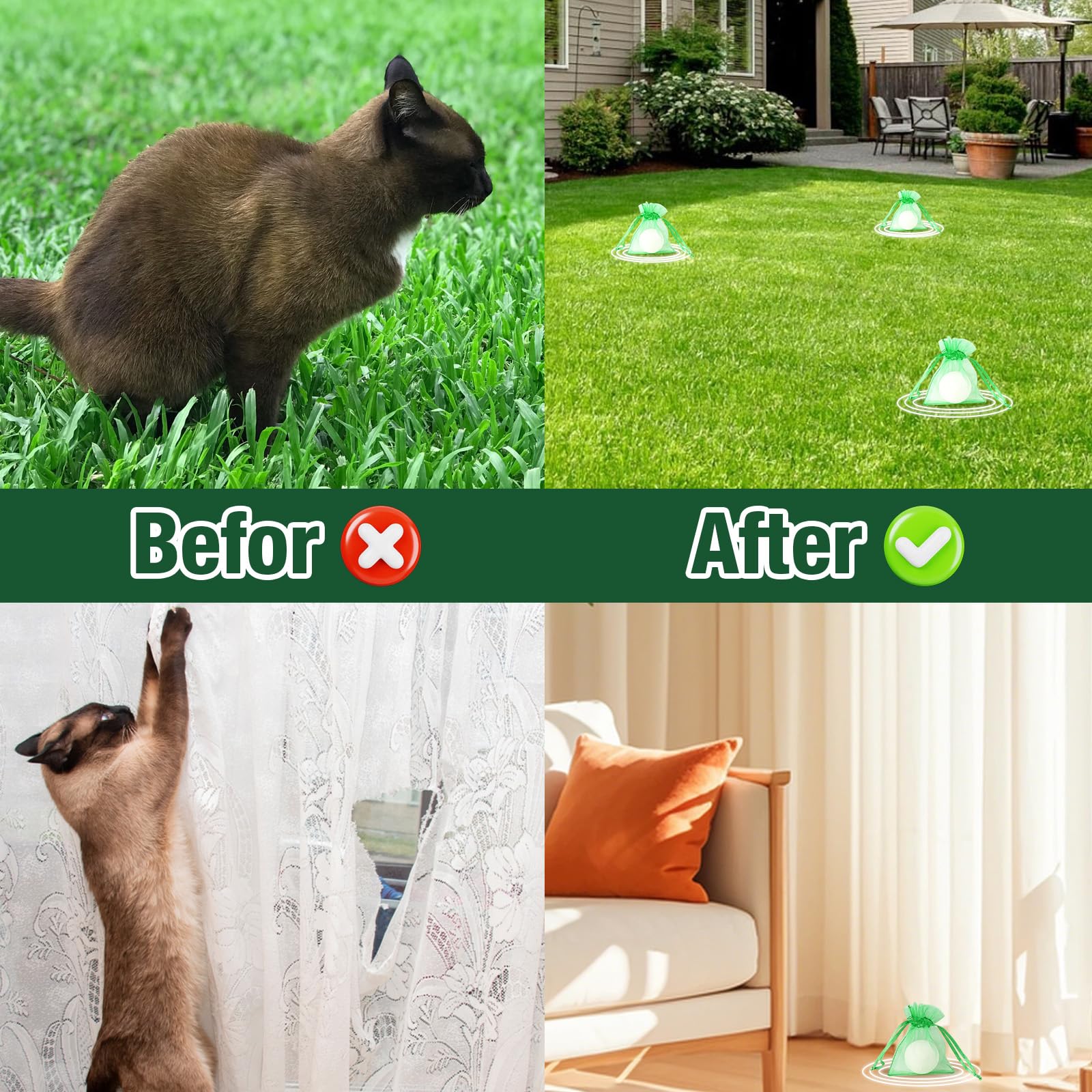 TELUNSU boules utilisées à l’intérieur pour protéger tapis et meubles.