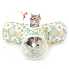 Tempcore tunnel chat 3 voies ouvert, divertissement et exercice