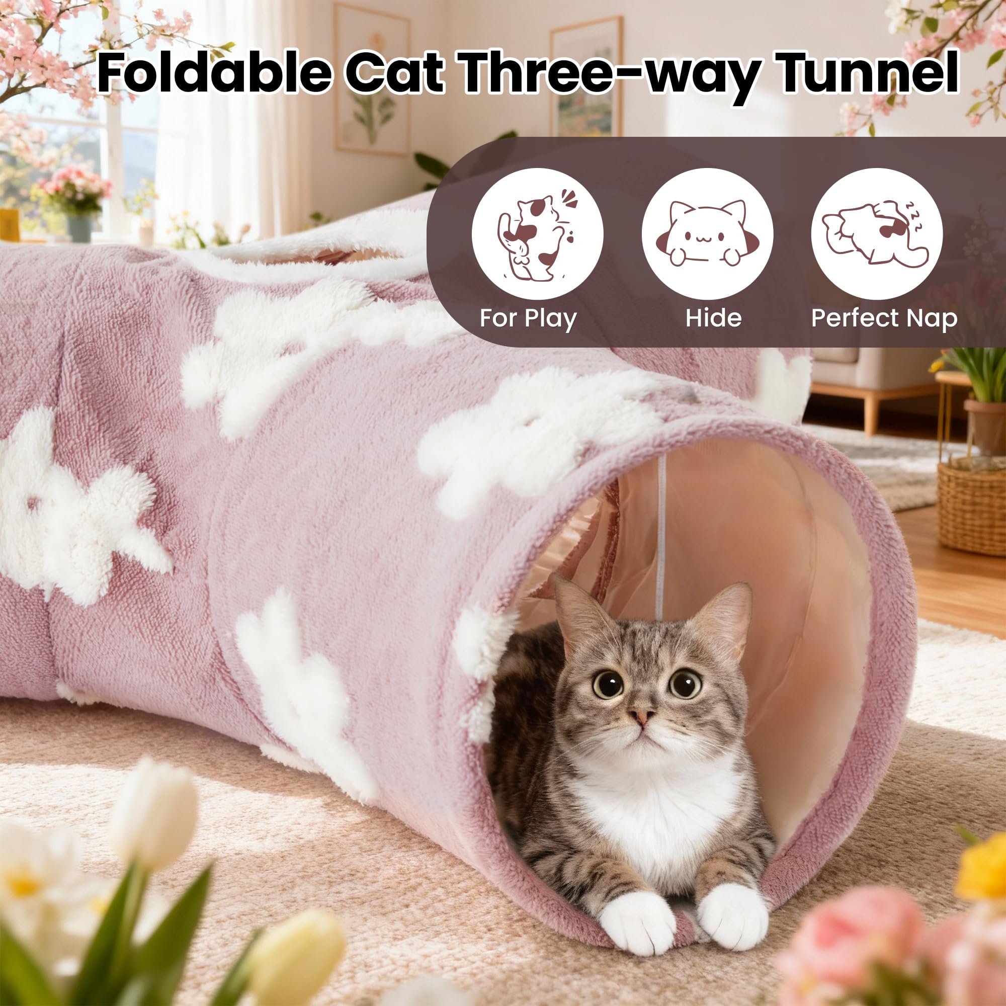Tempcore tunnel chat activité quotidienne pour l'exercice.