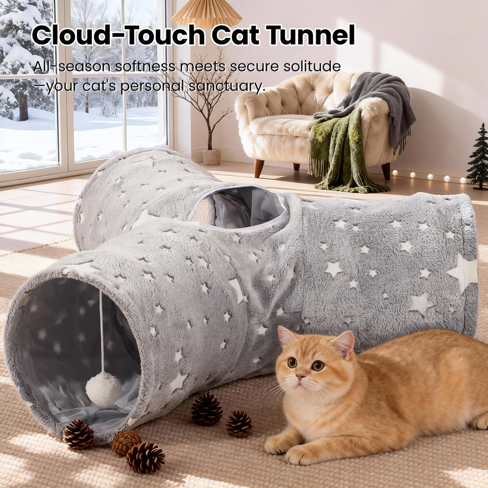 Tempcore tunnel chat boule-pendante-sortie: balle pendante pour chasse simulée.