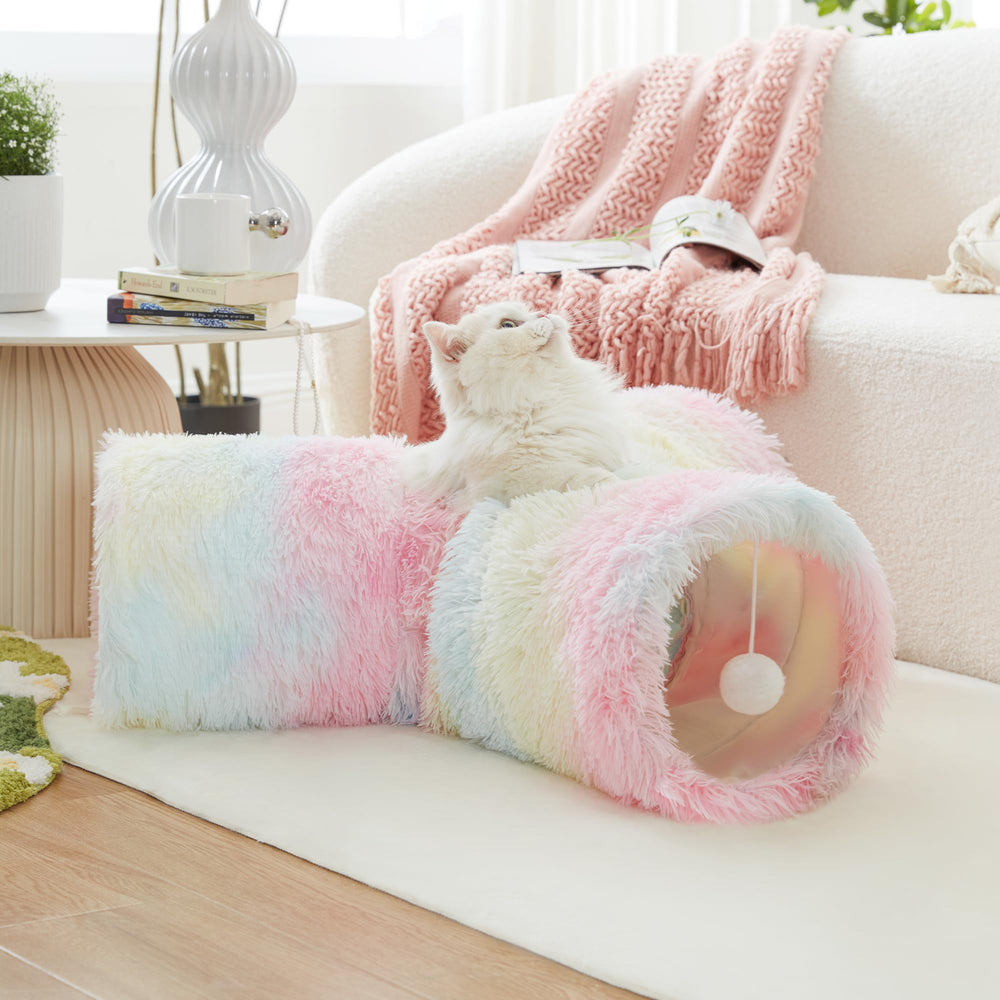 Tempcore tunnel chat pliable et portable pour voyager avec votre animal.