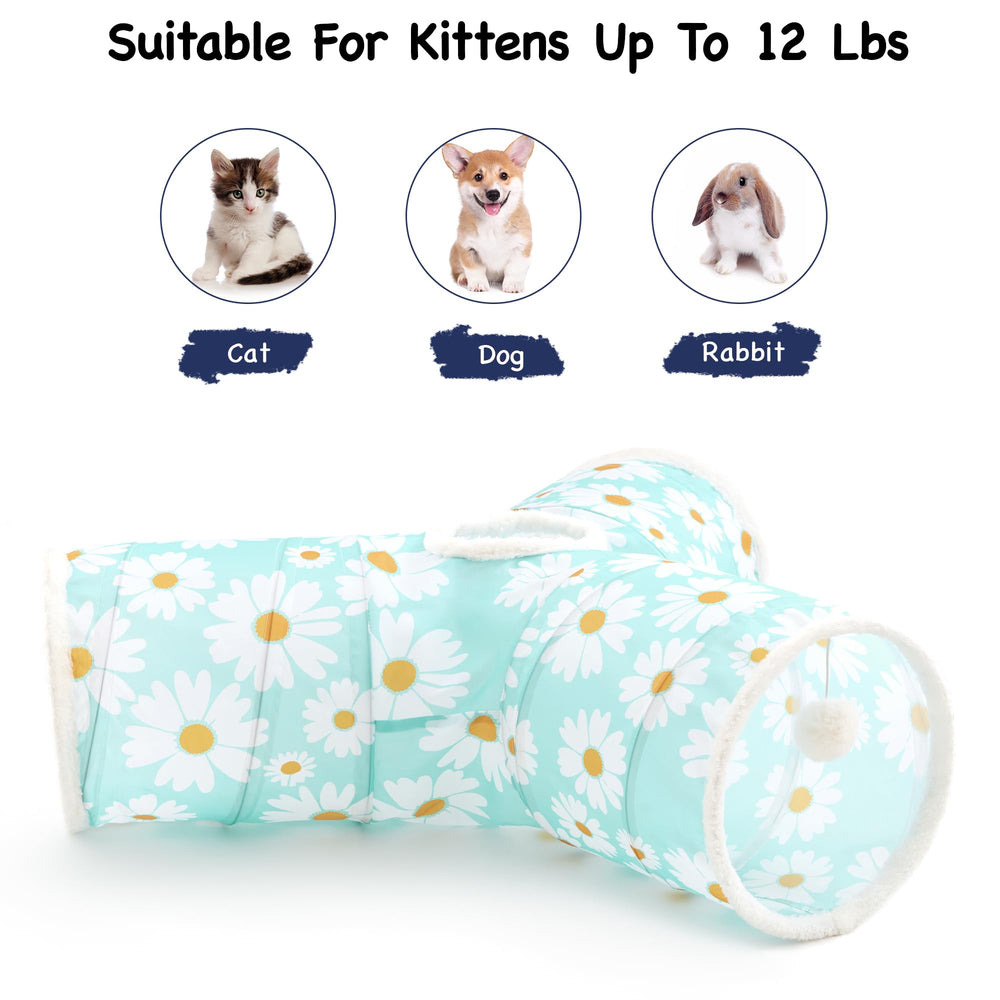 Tempcore tunnel chat pliable et portable pour voyager.