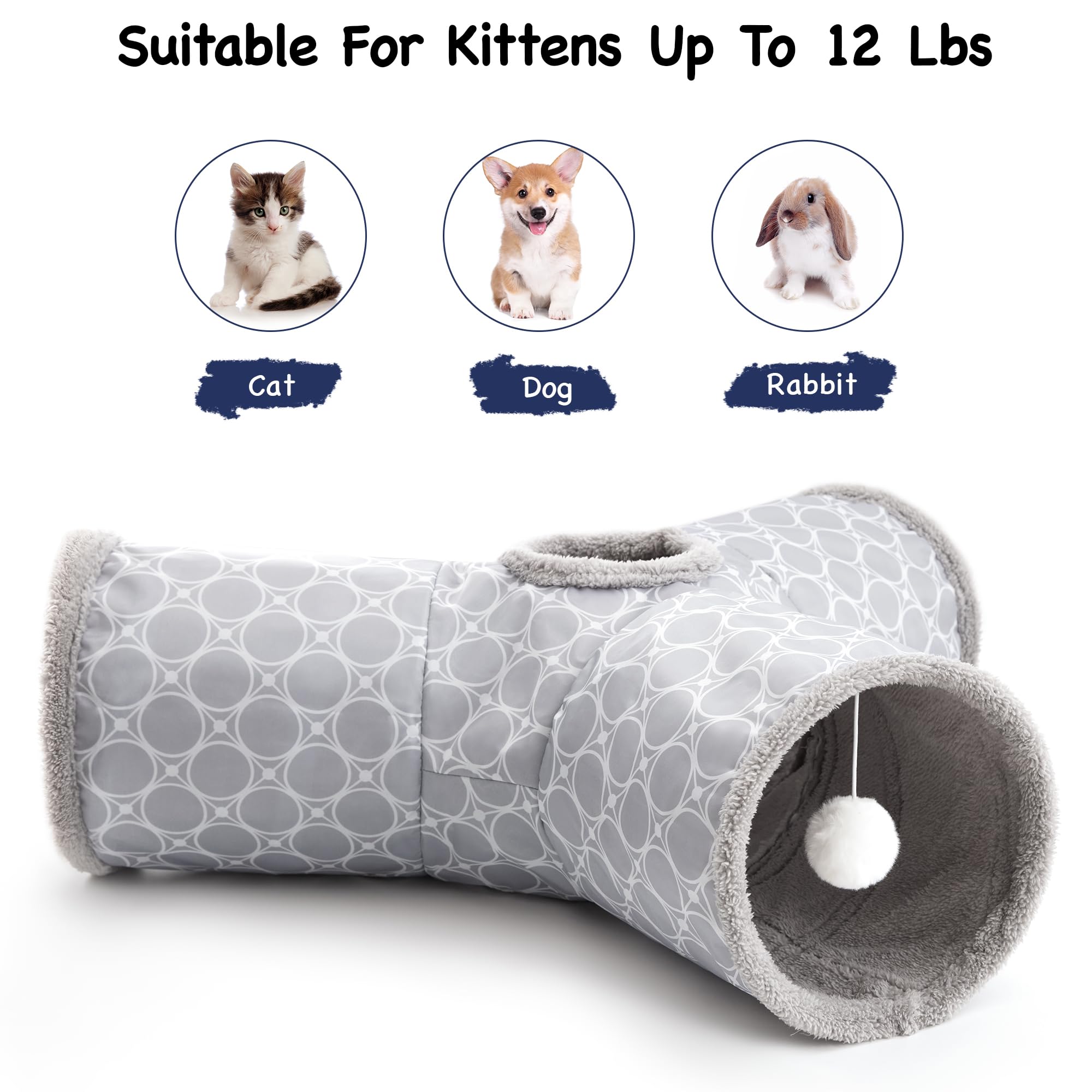 Tempcore tunnel chat: conçu pour garder votre animal actif en déplacement.