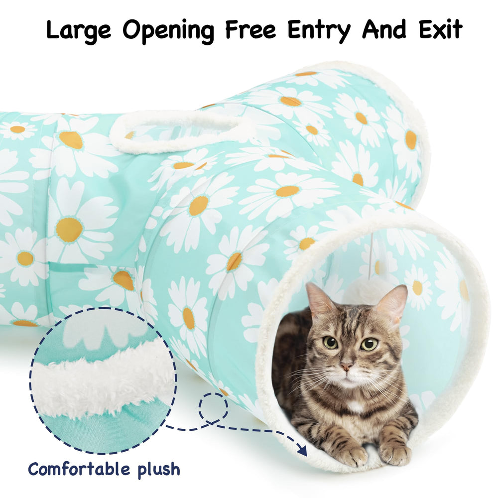 Tempcore tunnel chat tissu polyester ultra-résistant.