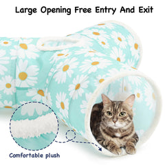 Tempcore tunnel chat tissu polyester ultra-résistant.