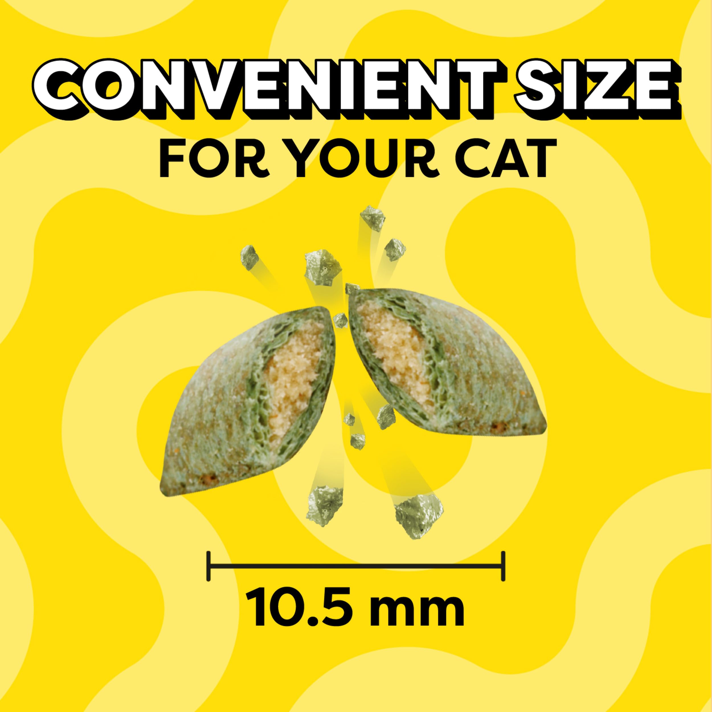 Friandises Temptations pour chats adultes, goût apprécié et équilibré.