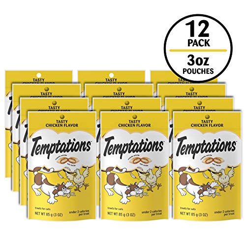 Tempations chat texture croquante et moelleuse pour récompense