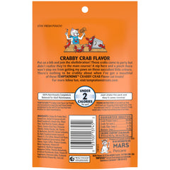 Cœur moelleux des friandises Temptations Crabby Crab.